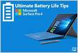 Maximize your Surface battery life